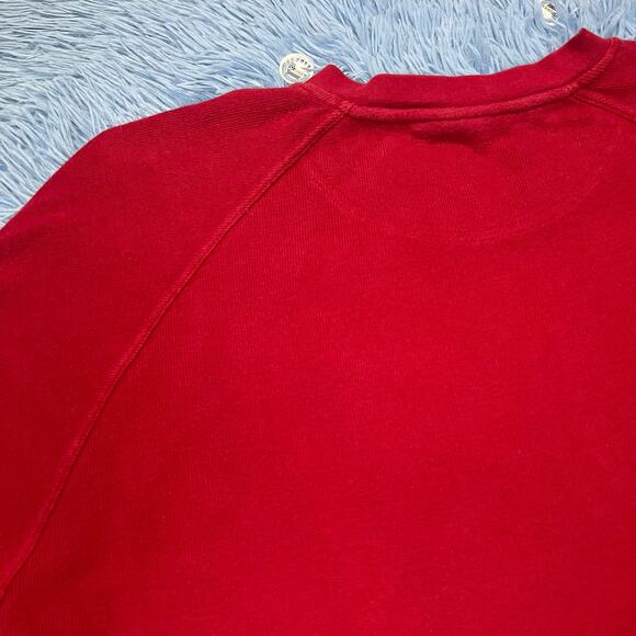 VINTAGE Harvard Logo V Neck Pullover Sweater Size XL Unisex Casual College - Picture 11 of 13